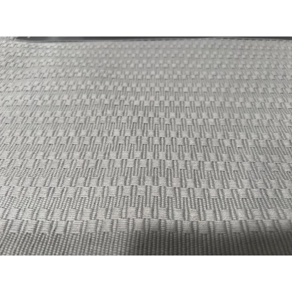 Aroma Luxury Living Set Of Four Textured Gray Placemats